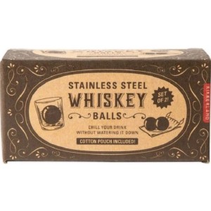 Метални топчета за изстудяване на напитка - комплект 2 броя